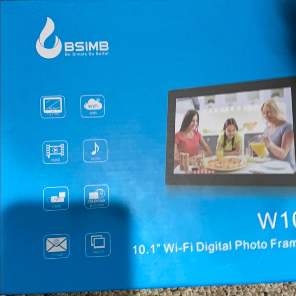 BSIMB Digital Picture Frame 10.1 Inch